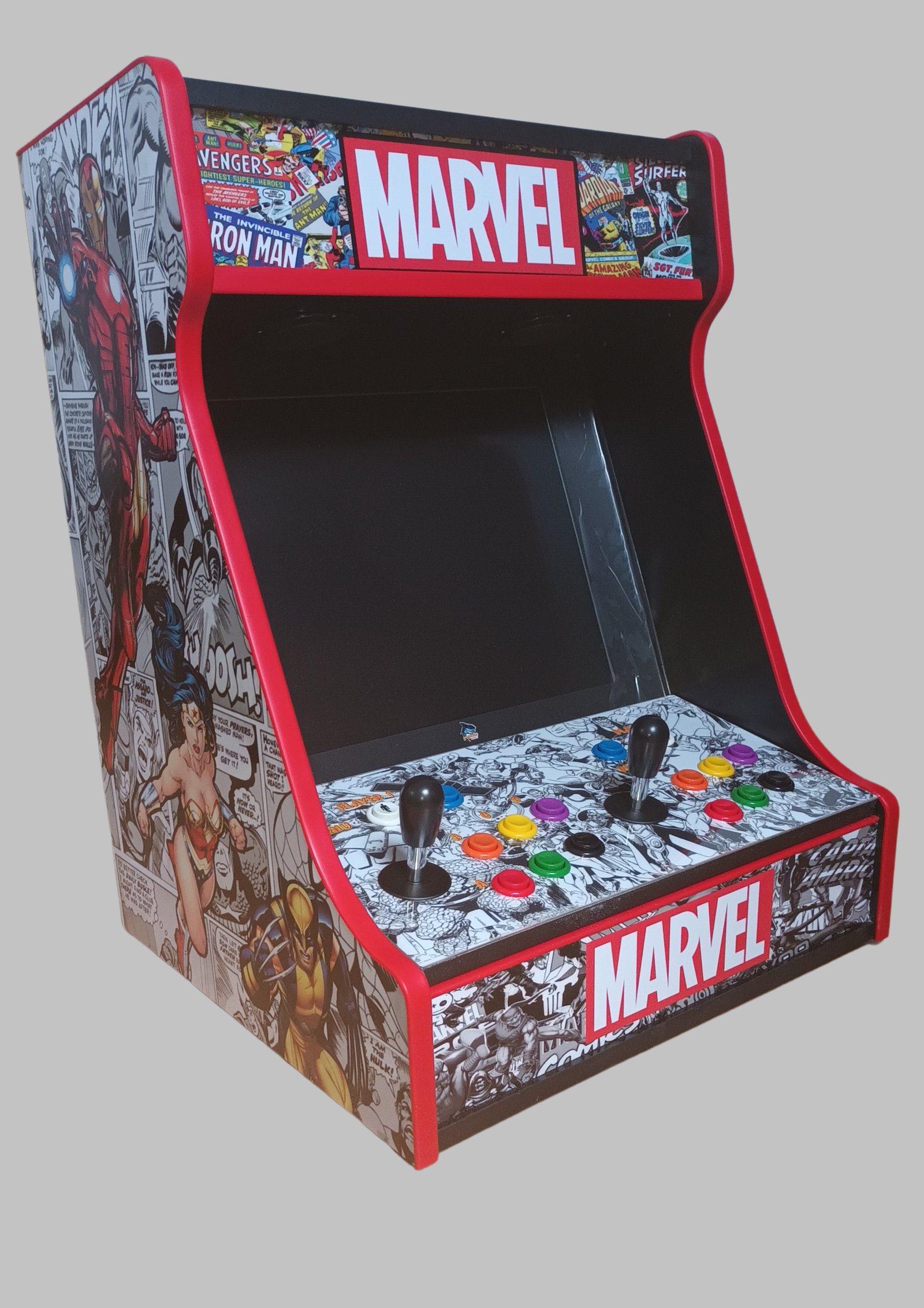 Máquina recreativa Patrystation Bartop Modelo Desktop 2 - 2.800 Juegos - imagen 6